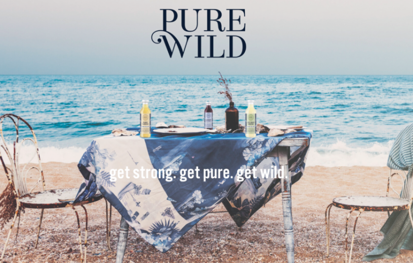 pure wild collagen based infusion drinks