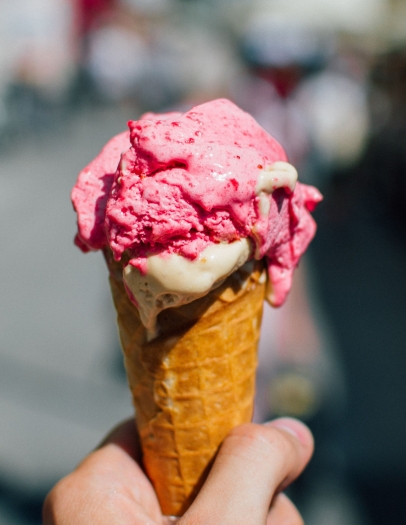 Ice cream cone, where to find ice cream